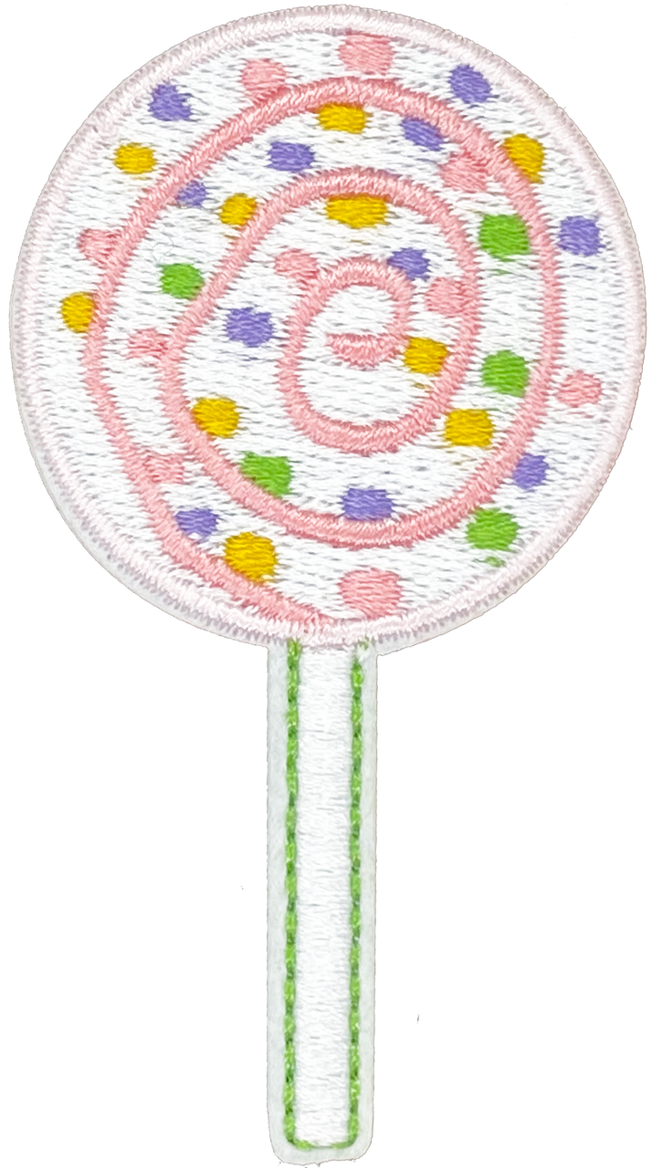 Lollypop 3 (Pink Sprinkles)- Patch