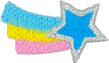 Pastel Rainbow Star - Patch