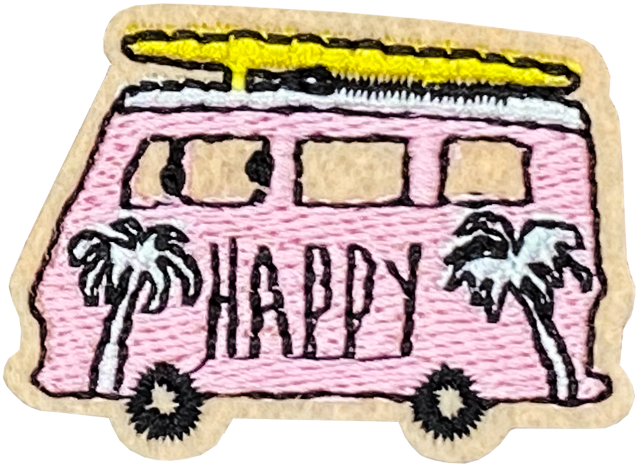 Surf Van 2 (Pink) - Patch