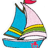Sailboat 3 (Pink & Turquoise) - Patch