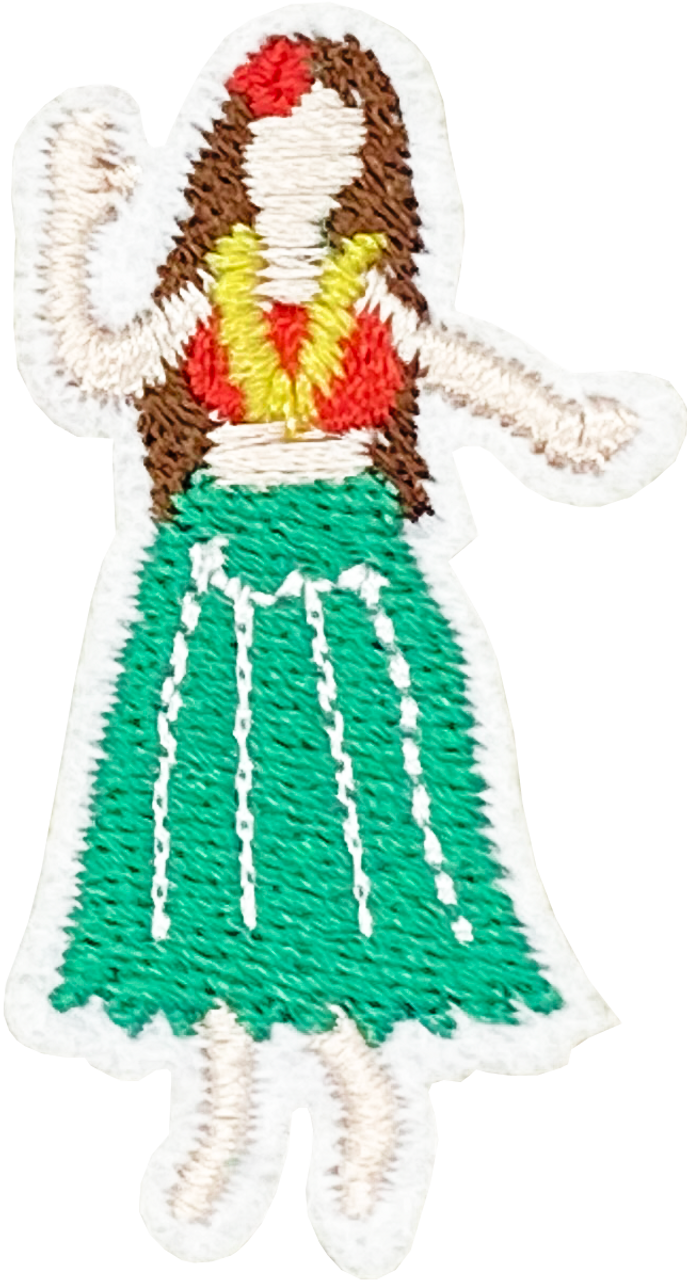 Hula Girl - Patch