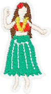 Hula Girl - Patch