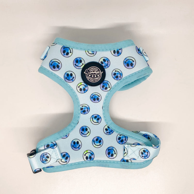 Tie Dye Smiley Harness - HT Animal Supply
