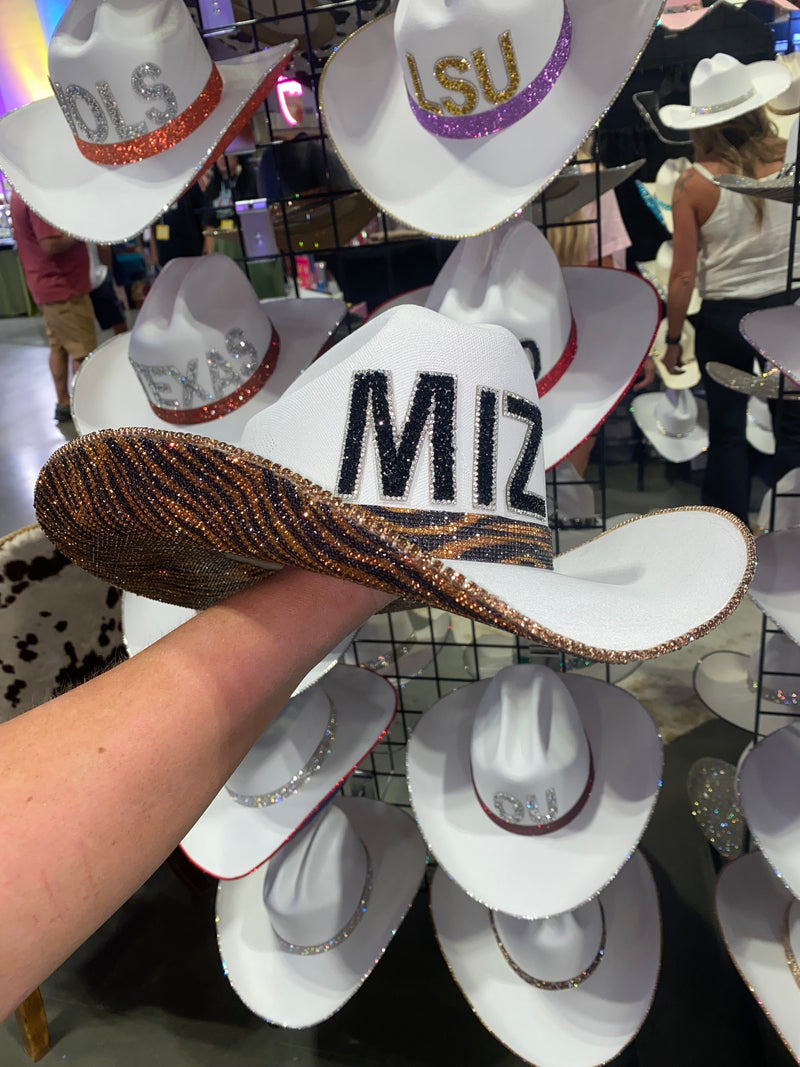 Missouri Rhinestone Cowgirl Hat - front view | HT Animal Supply