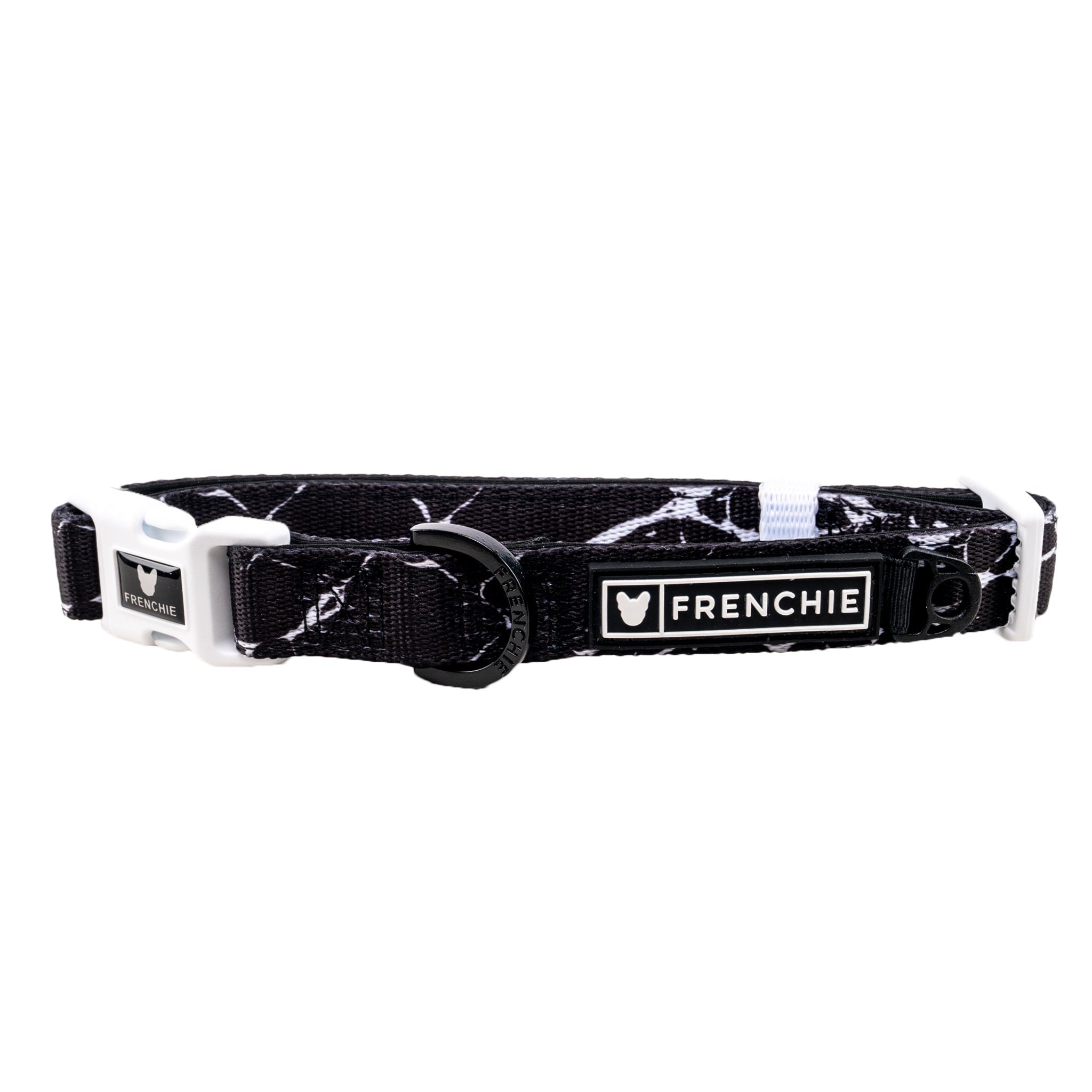 Frenchie Comfort Collar - Black Marble