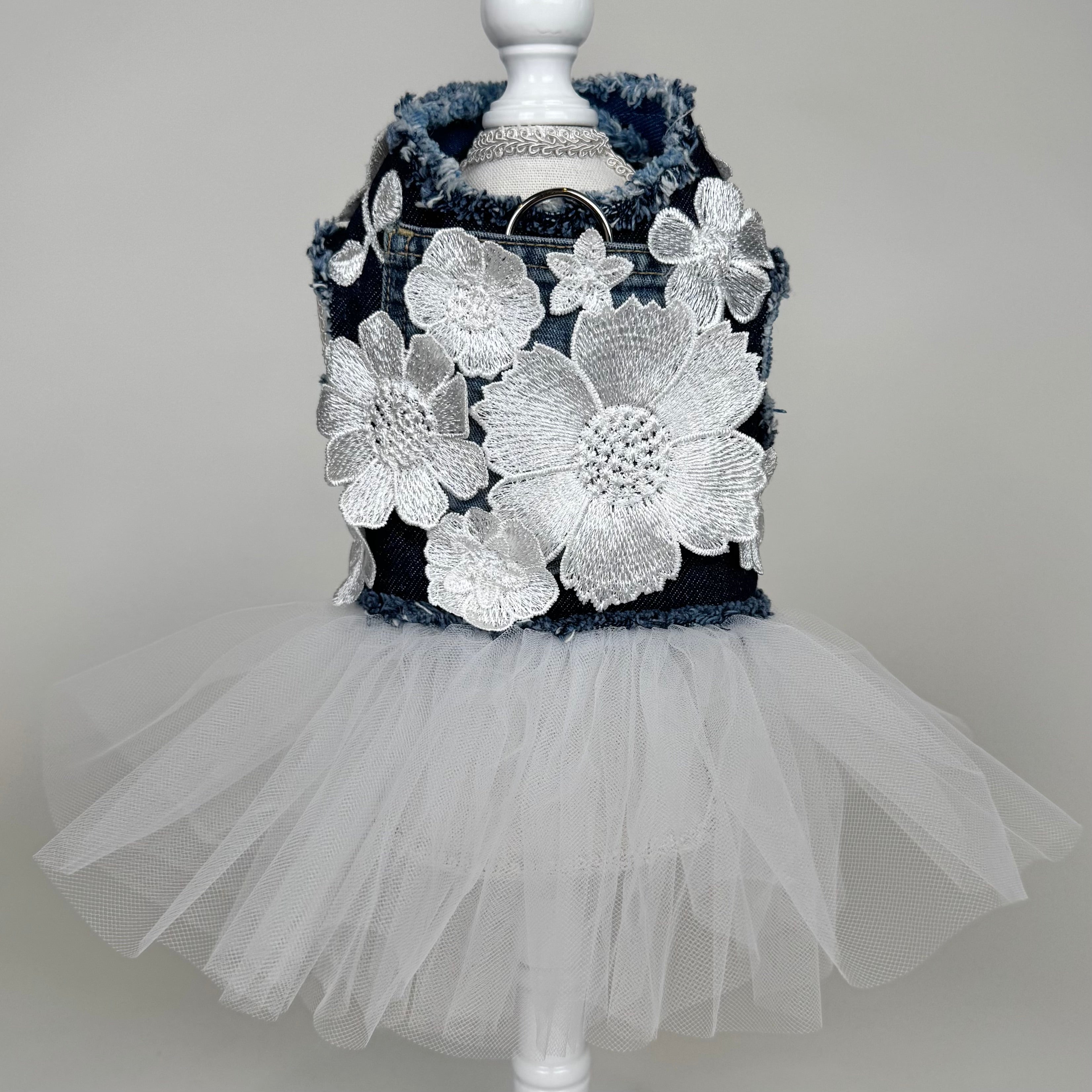 Coconut Chantilly Bouquet Dress