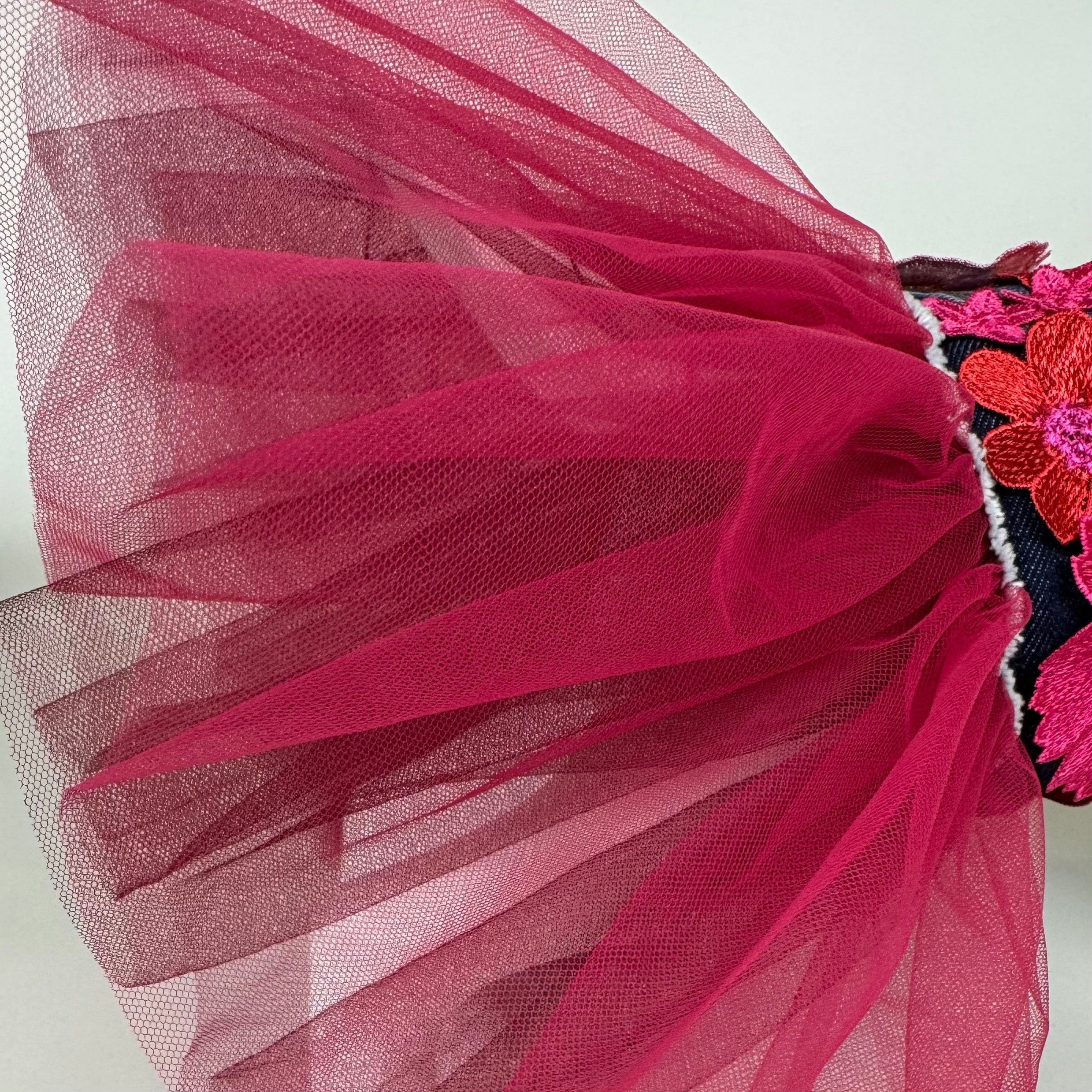 Raspberry Sorbet Bouquet Dress