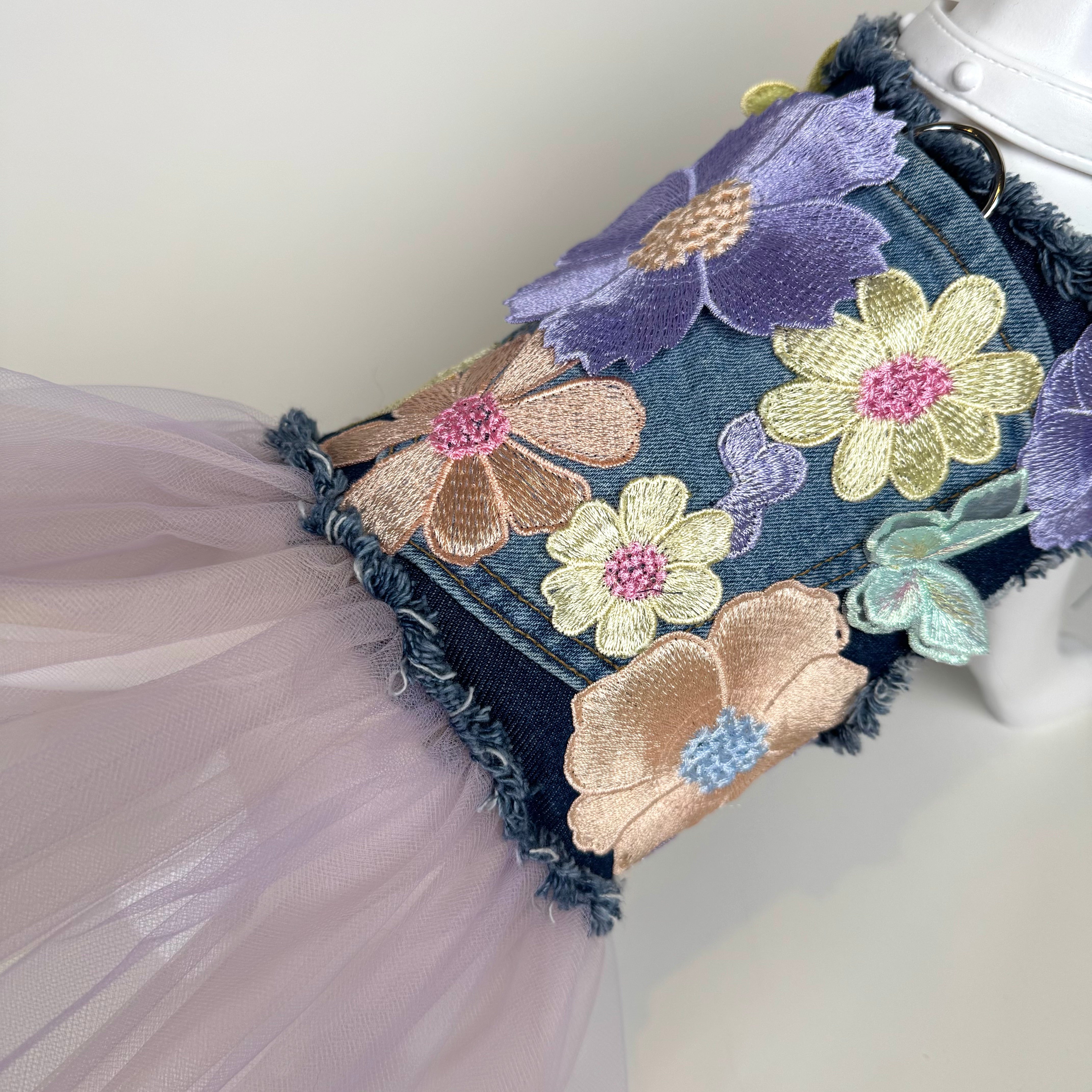 Ube Buttercream Bouquet Dress