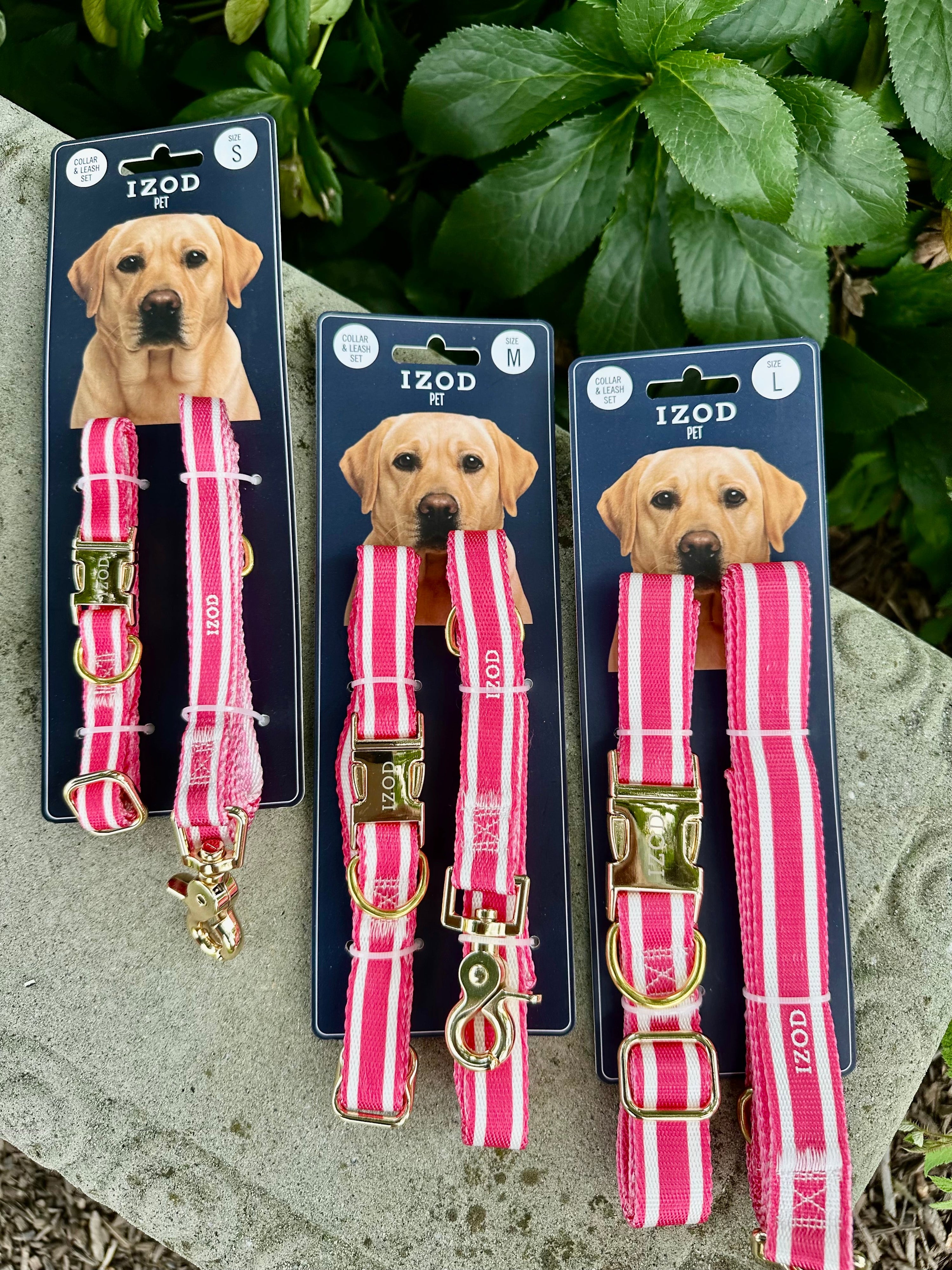 IZOD Pet - Collar & Leash Set