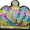 Large White Sequin Crown - Patch
