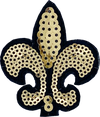 Gold Fleur de Lis - Patch