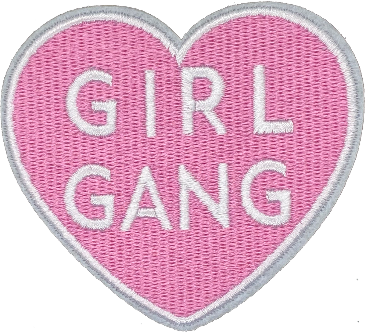 Girl Gang Pink Heart - Patch