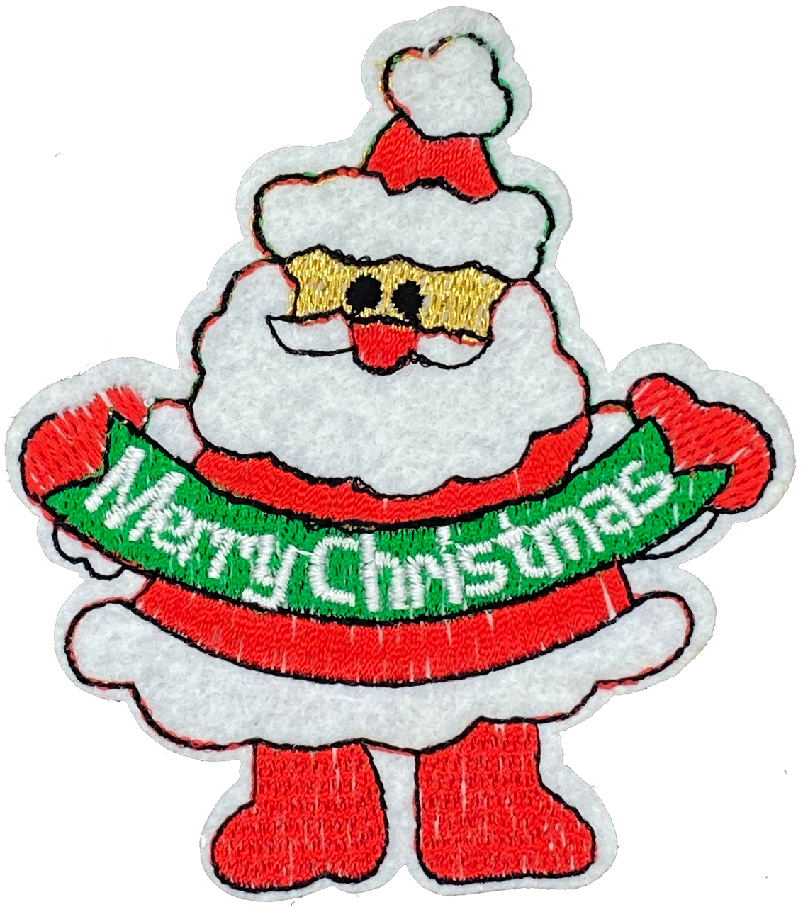 Merry Christmas Santa - Patch