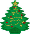 Christmas Tree (Satin) - Patch