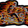 Flame Motorcycle - Patch