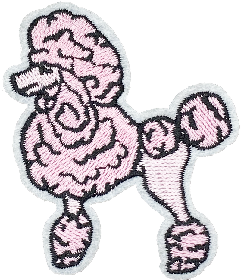 Pink Poodle 2 - Patch