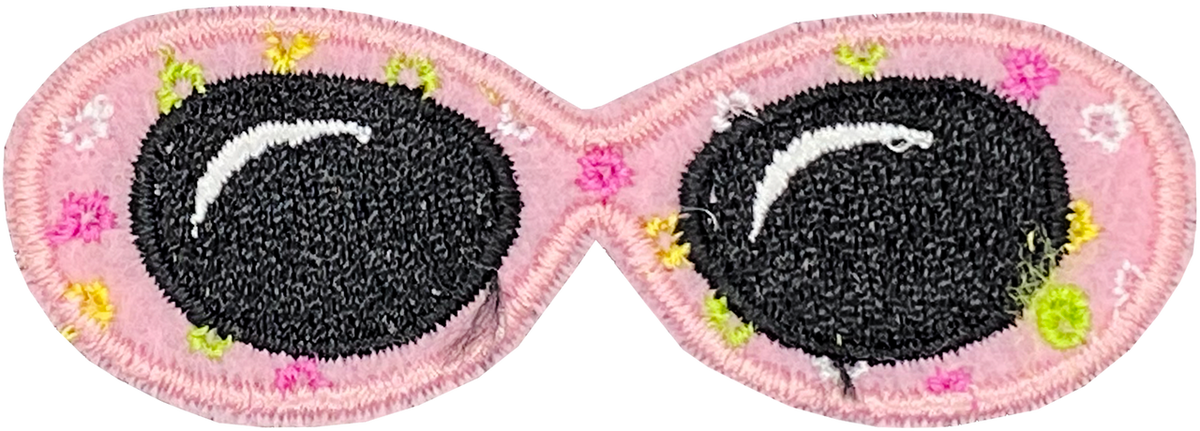 Pink Dot Glasses - Patch