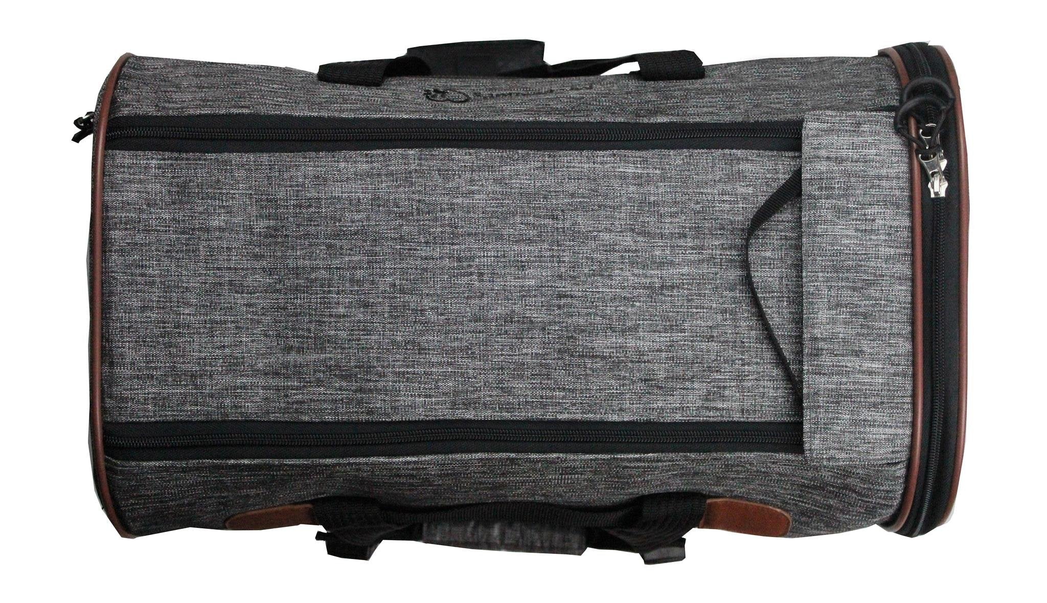 Mr. Peanuts Rhodium Series Mini Size Soft Sided Pet Carrier - Note Sizing in Description