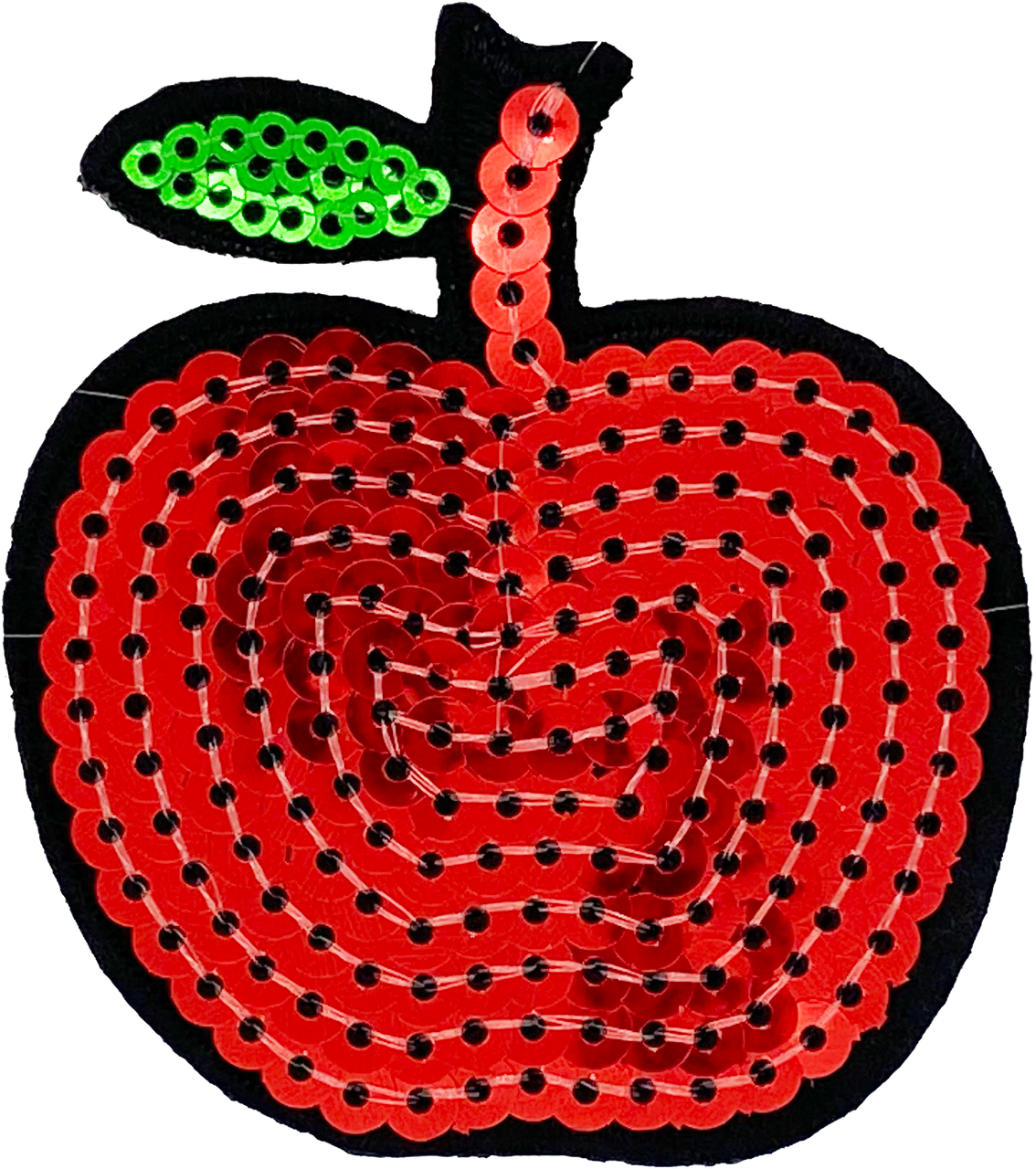Sequin Apple - Patch