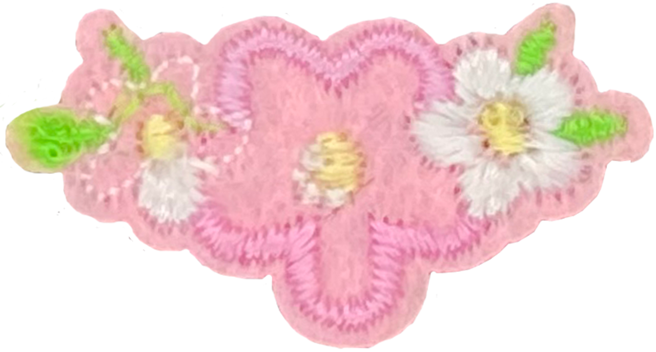 Tiny Pink & White Flowers - Patch