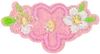 Tiny Pink & White Flowers - Patch