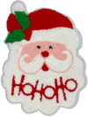 Chenille Santa - Patch