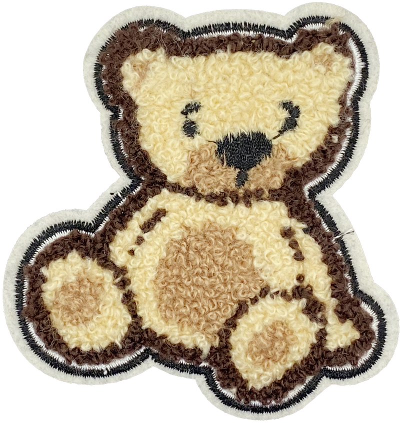 Chenille Bear - Patch