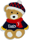 Chenille Bear 2 - Patch