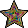 Large Sequin Star - Patch