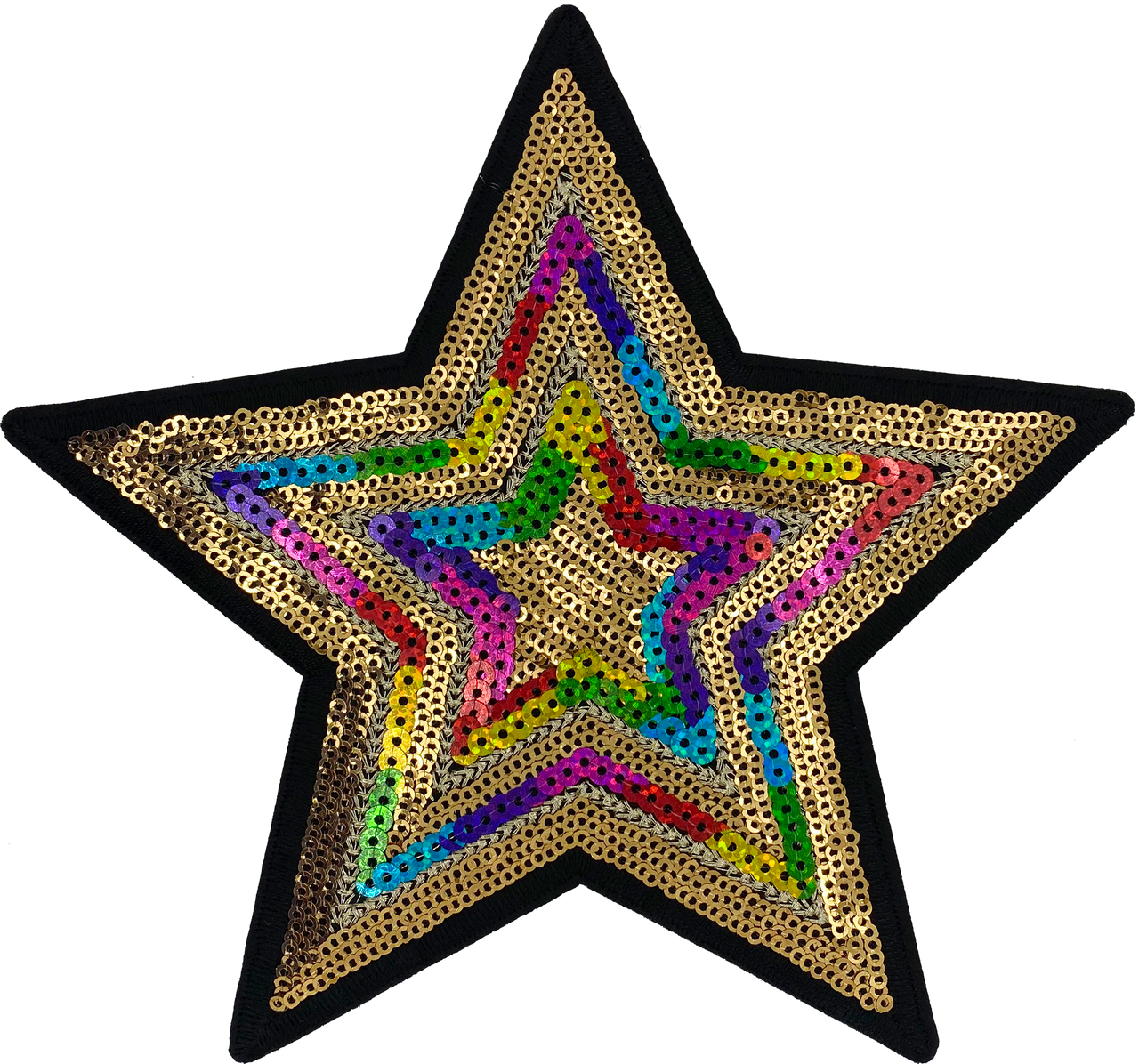 Large Sequin Star - Patch