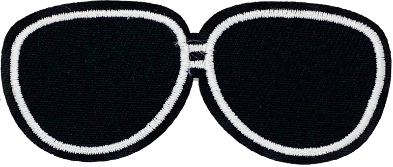 Glasses (Black & White) - Patch