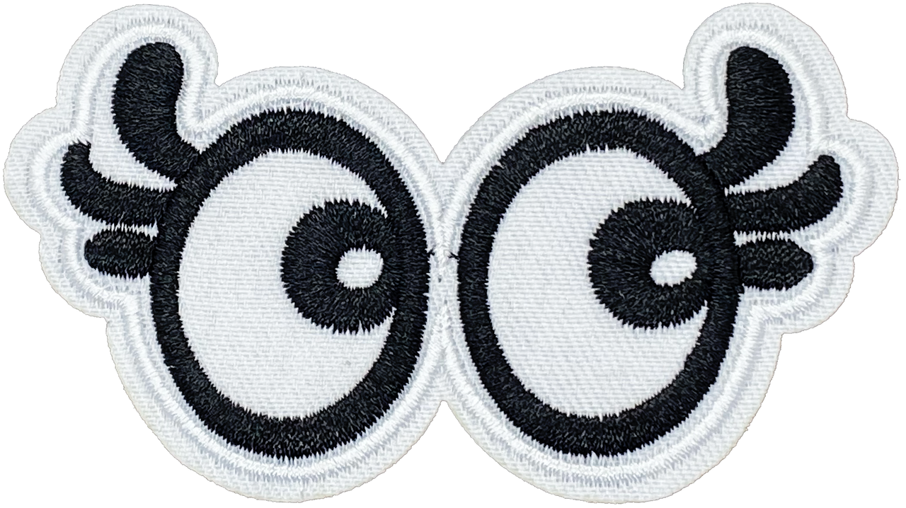 Eyes Black & White- Patch