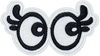 Eyes Black & White- Patch