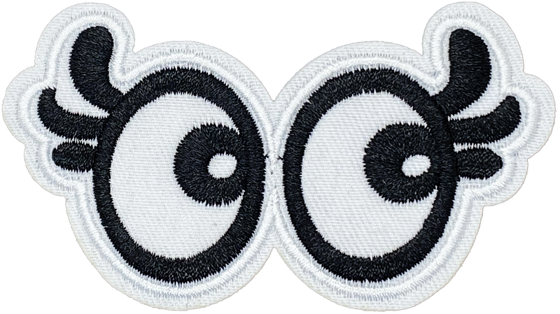 Eyes Black & White- Patch