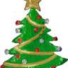 Sequin Tree (L) - Patch