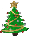 Sequin Tree (L) - Patch
