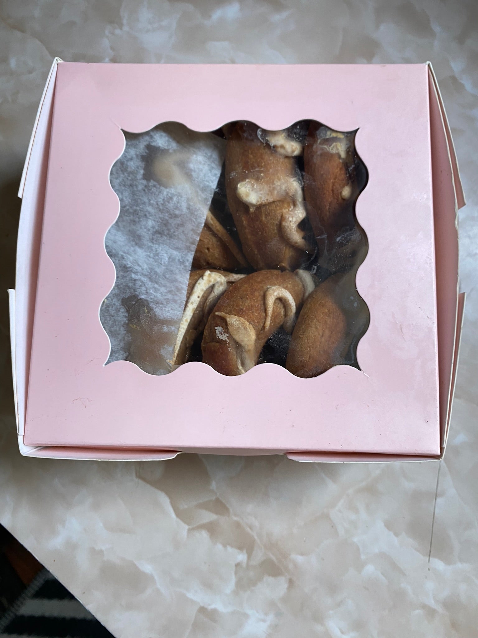 PAWsitively Organic Apple Peanut Butter Dog Donuts