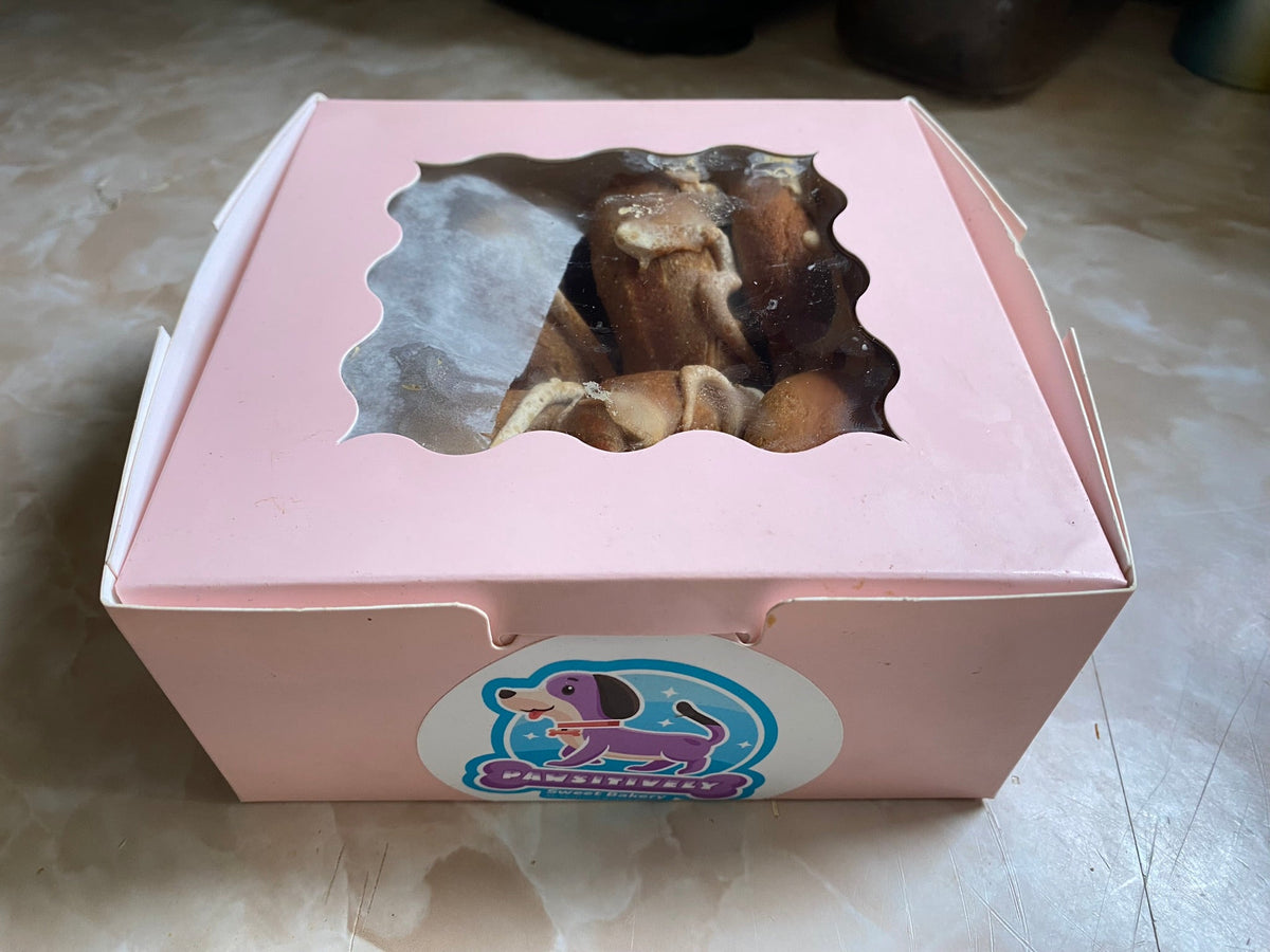 PAWsitively Organic Apple Peanut Butter Dog Donuts