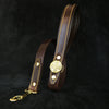 Bestia Dog Gear Genuine Leather Dog Collar - Brown