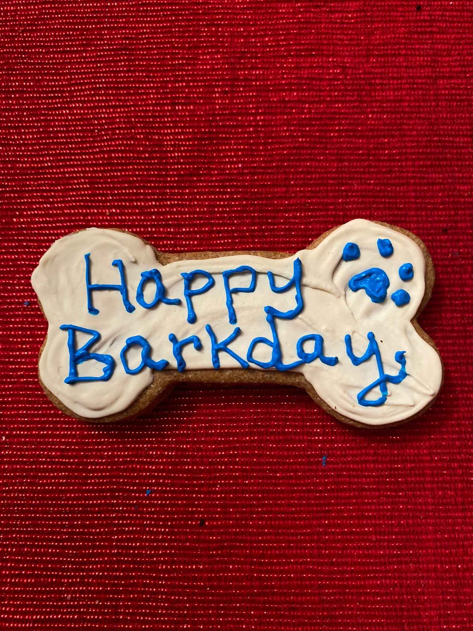 PAWsitively Organic Birthday Boy Dog Cookie Box