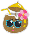 Coconut Tropical Drink  - Patch