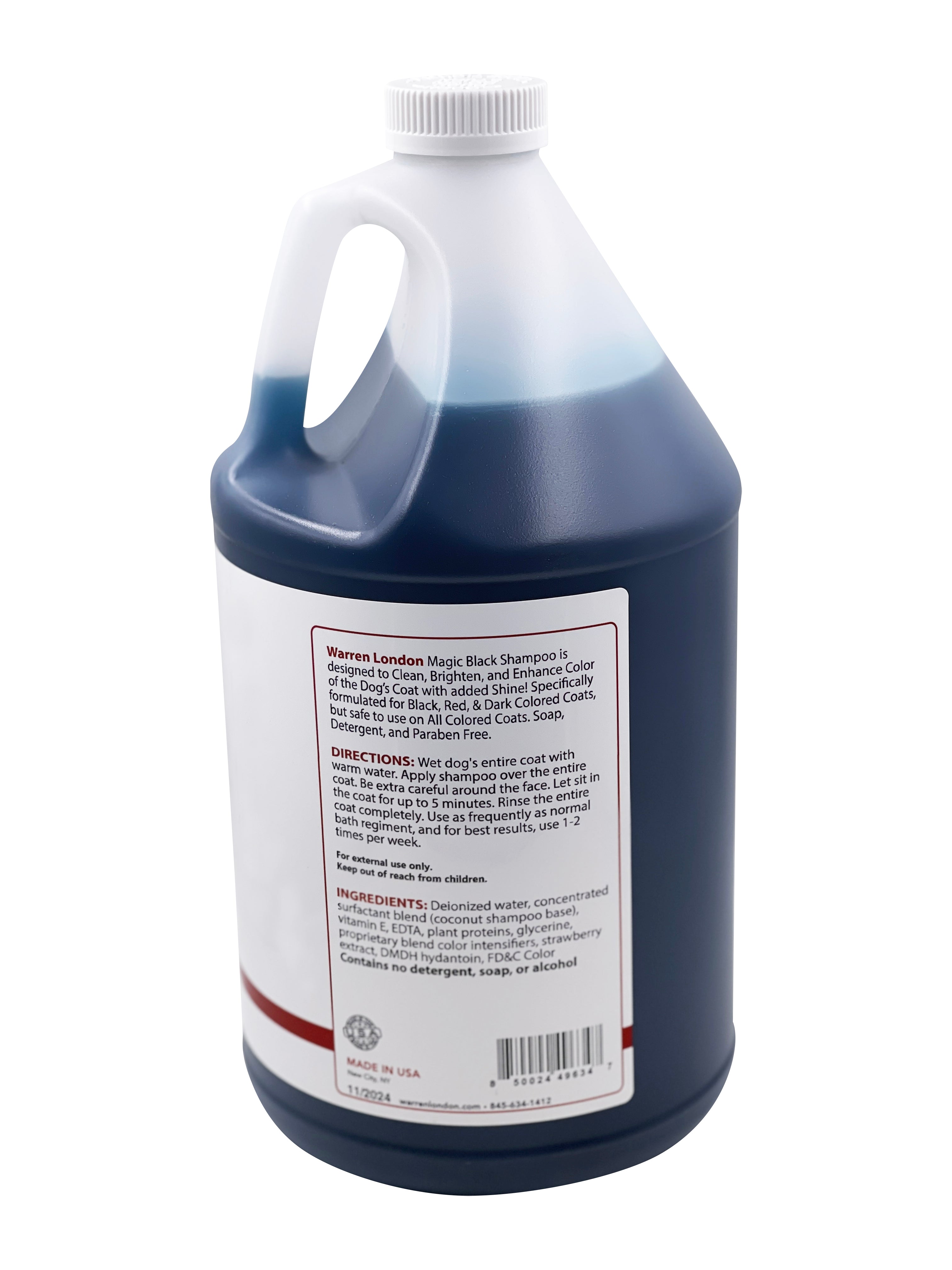 Magic Black Brightening Dog Shampoo - Professional Size