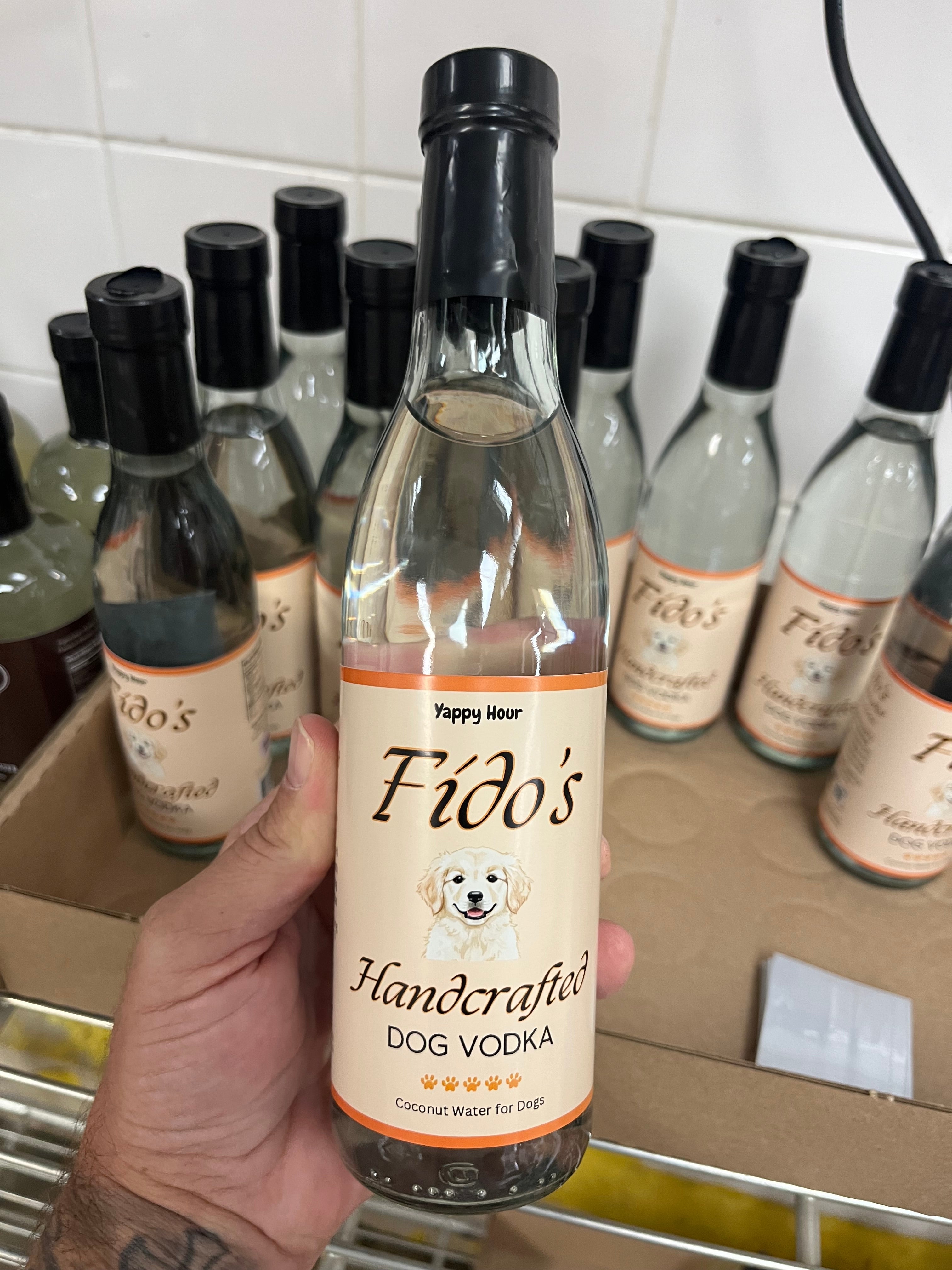 Fido's Handcrafted Dog Vodka