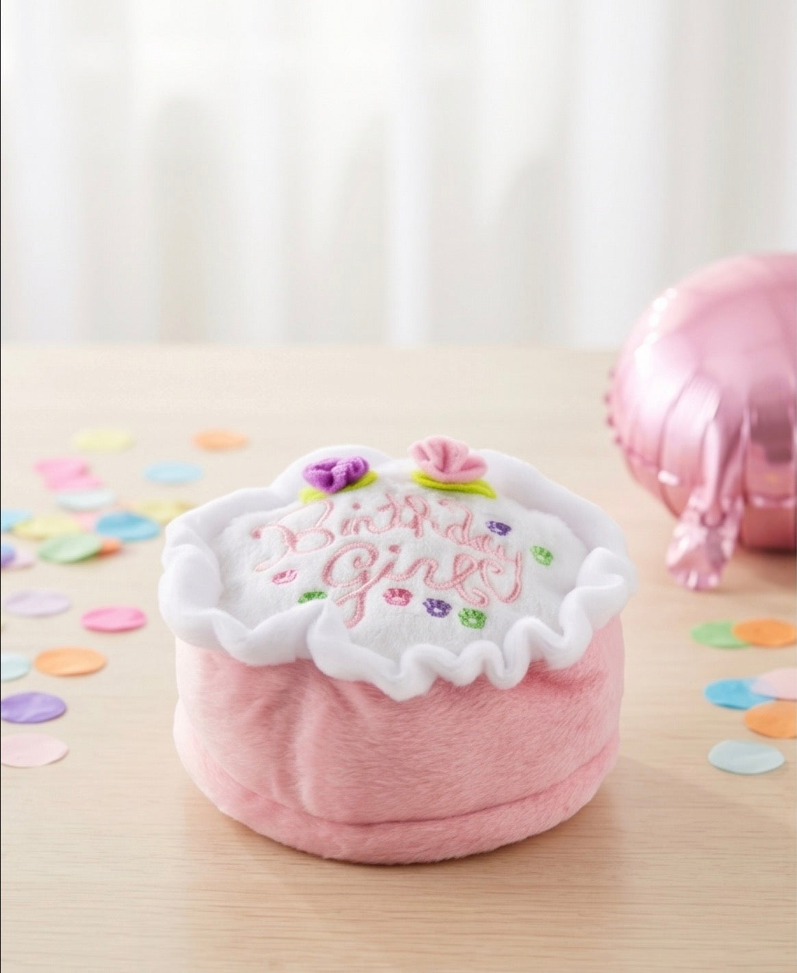 Haute Diggity Dog Birthday Girl Plush Dog Toy