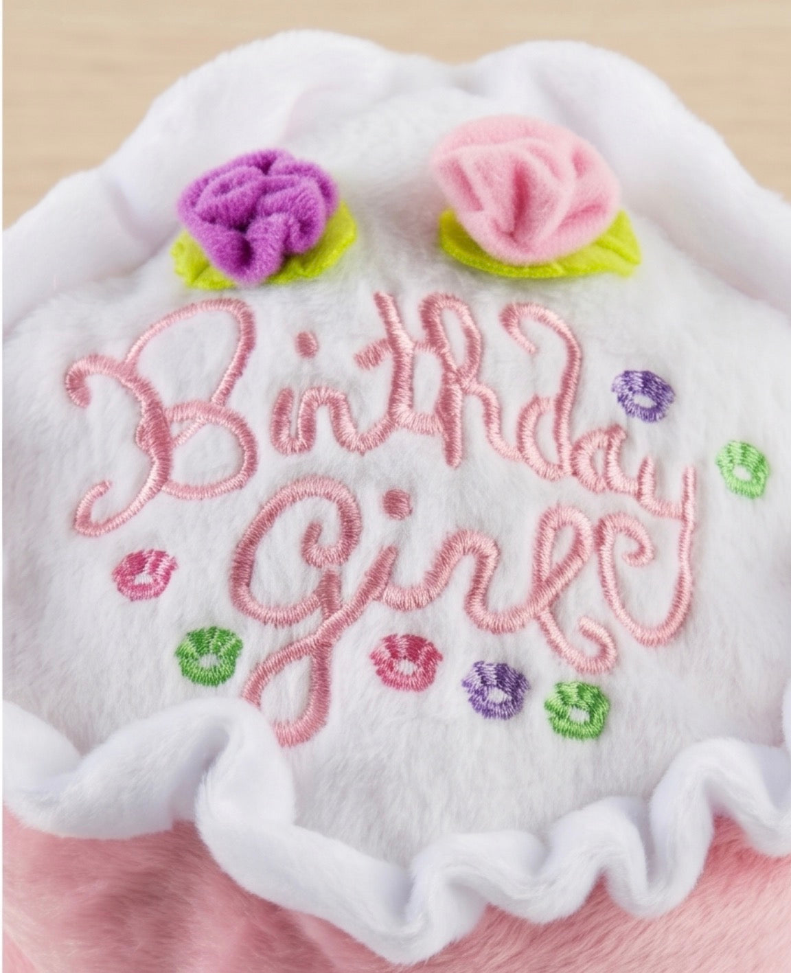 Haute Diggity Dog Birthday Girl Plush Dog Toy