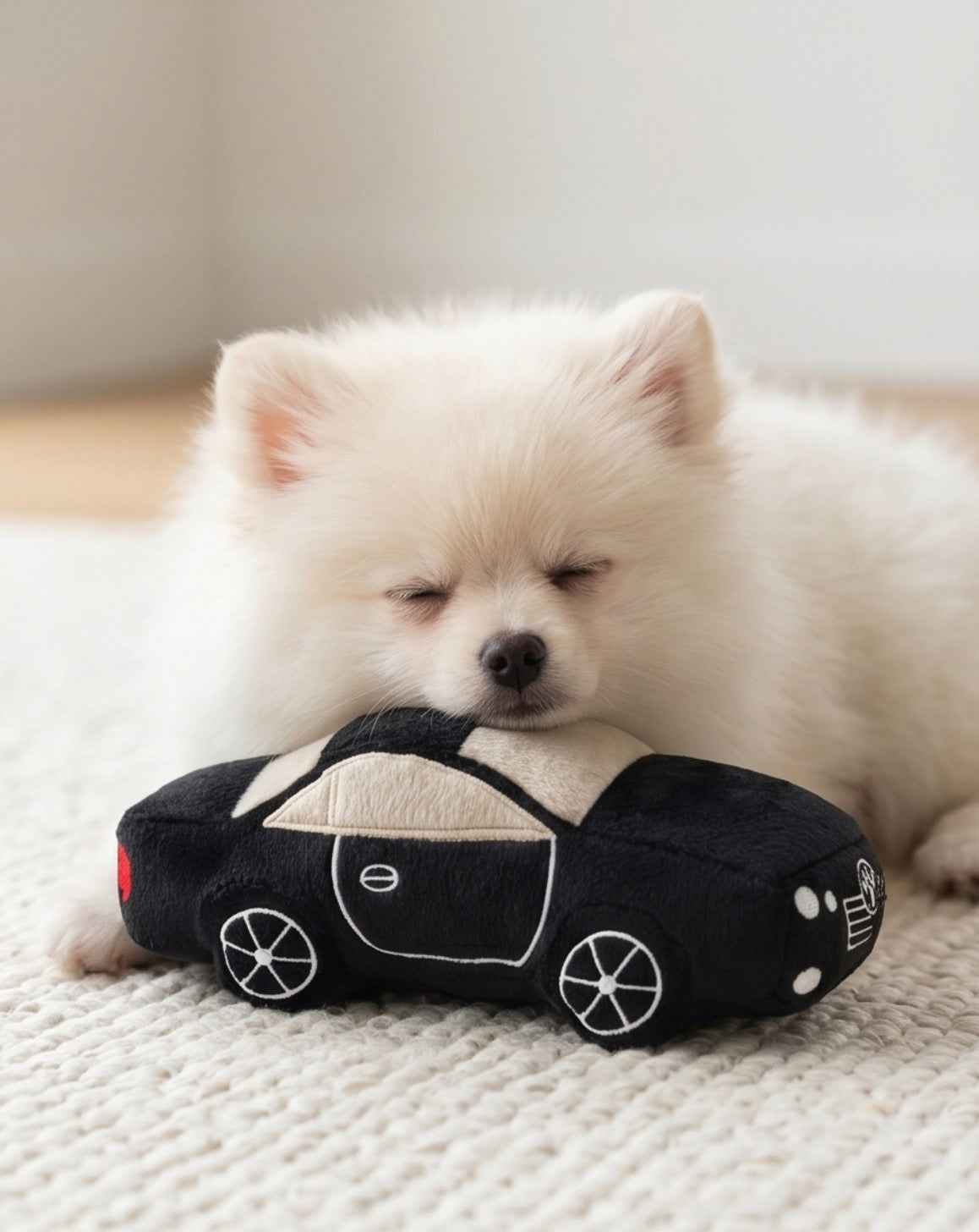 Haute Diggity Dog Furcedes Car Plush Dog Toy
