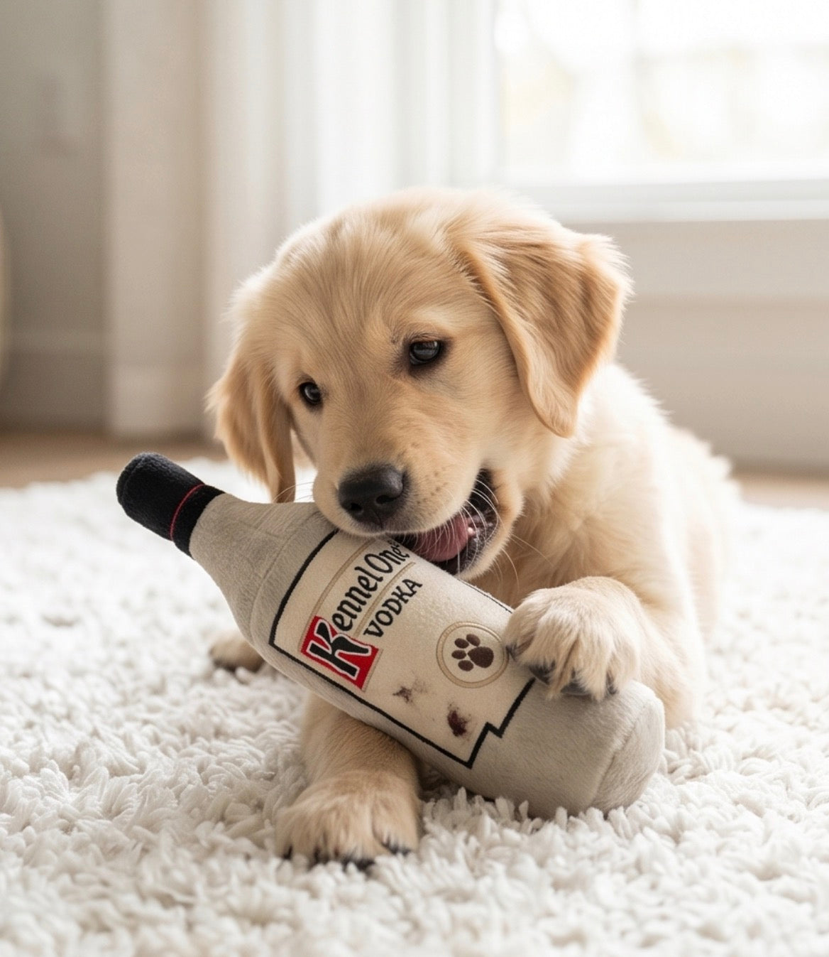 Haute Diggity Dog Kennel One Vodka Plush Dog Toy