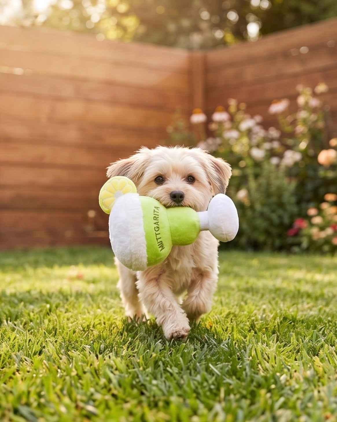 Haute Diggity Dog Muttgarita Plush Plush Dog Toy
