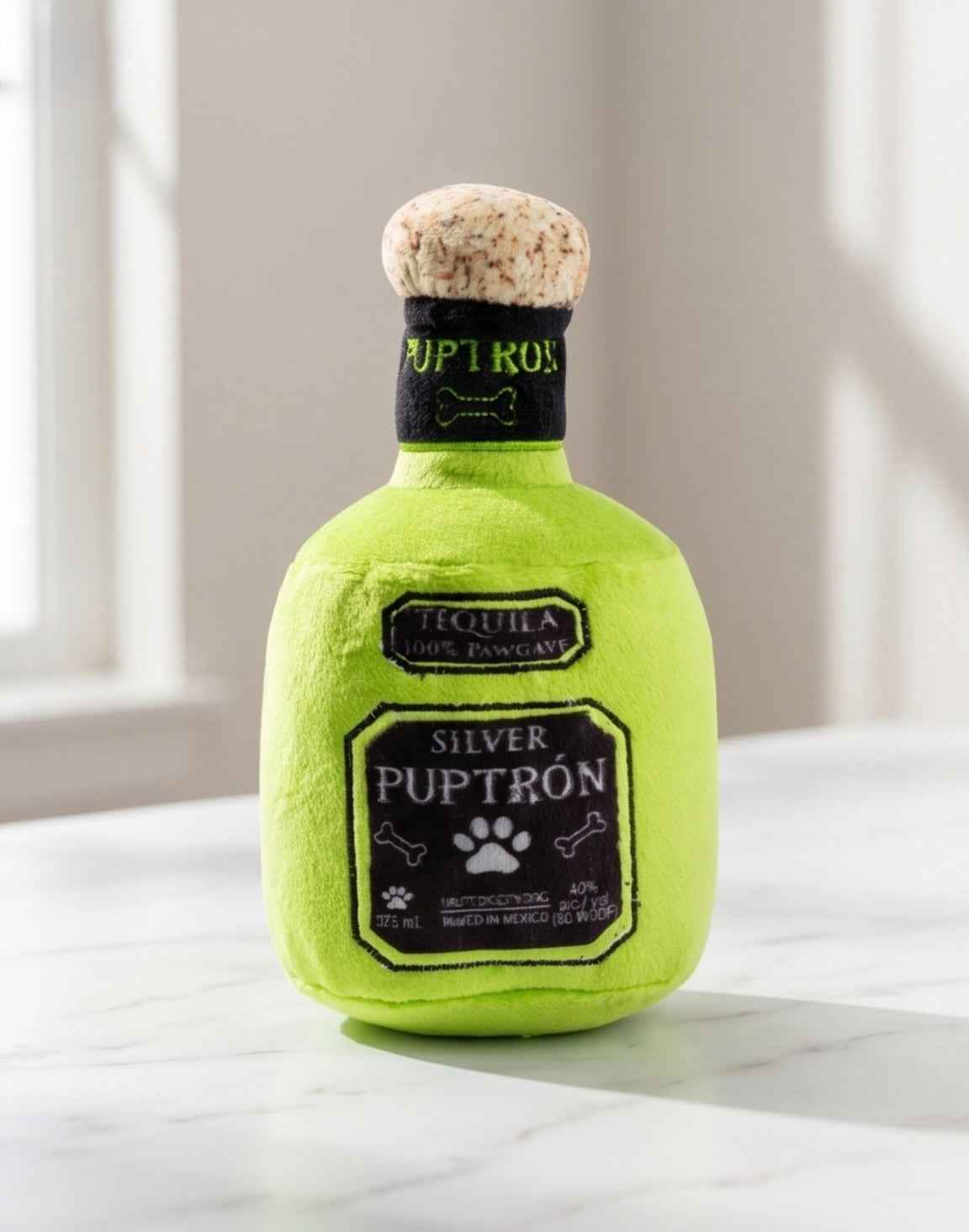 Haute Diggity Dog Puptron Tequila Plush Dog Toy