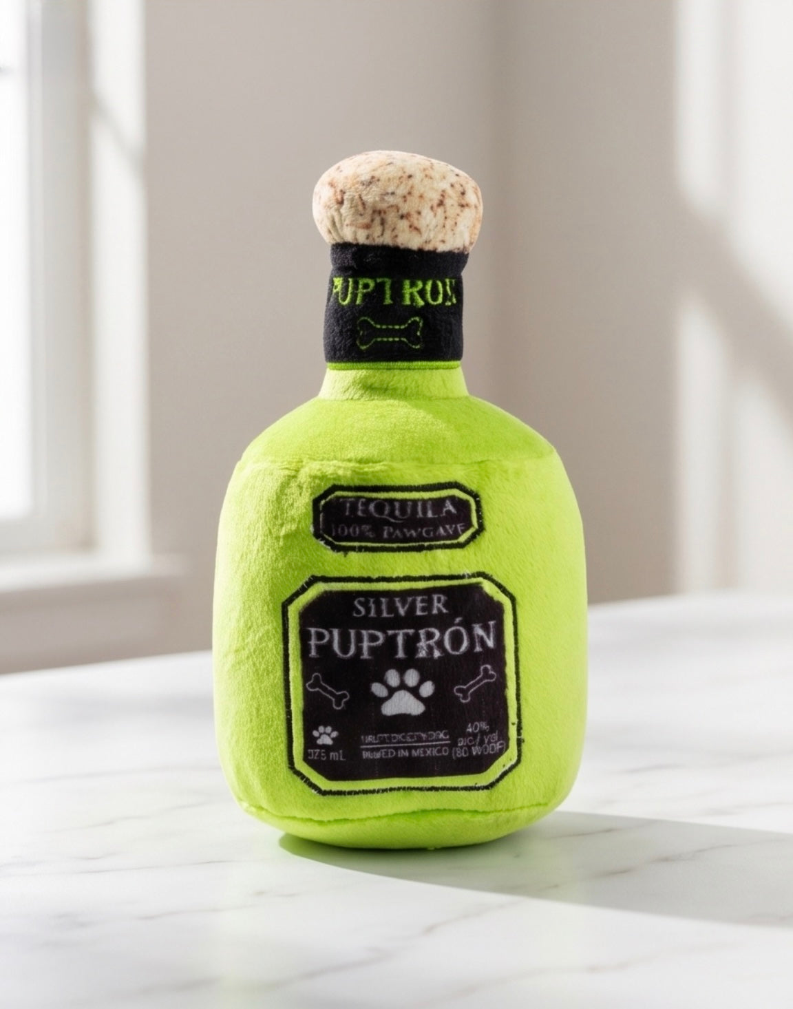Haute Diggity Dog Puptron Tequila Plush Dog Toy